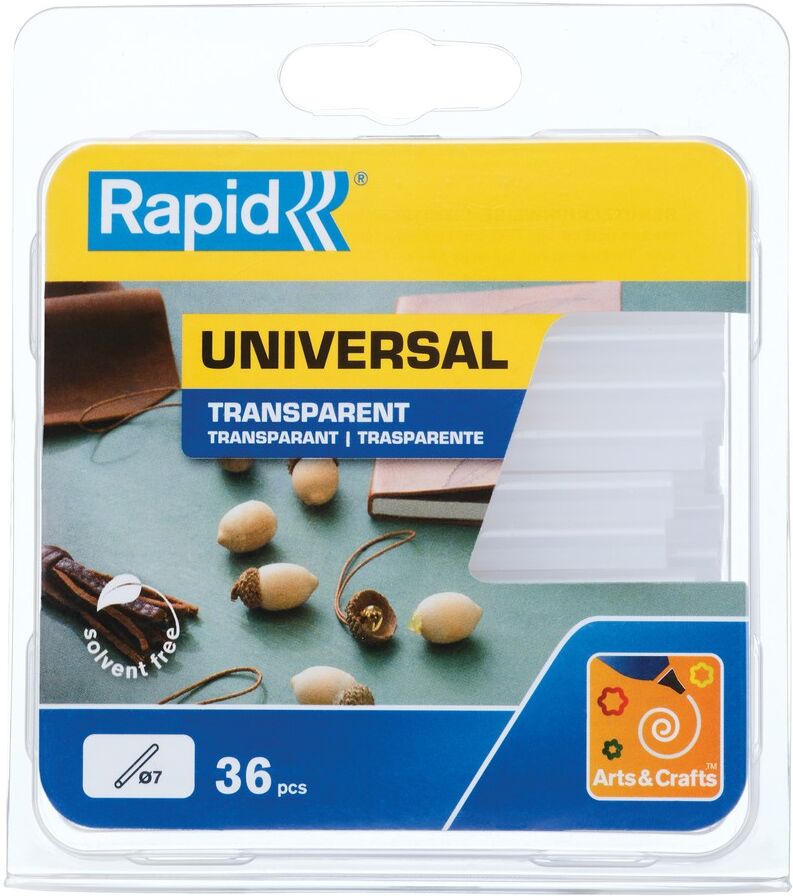 Isaberg Rapid AB Rapid 7 mm Klebesticks universal transparent