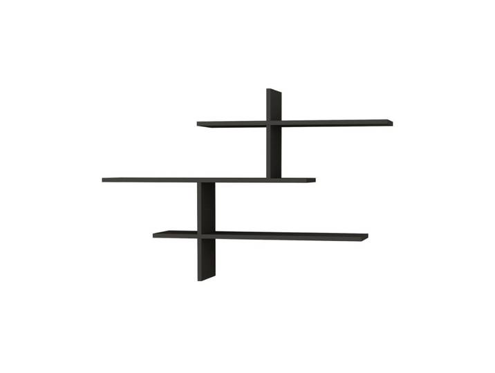 Etagère murale suspendue l123 cm - anthracite