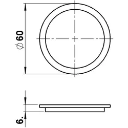 Albert Leuchten Ersatzglas G 48 90220486