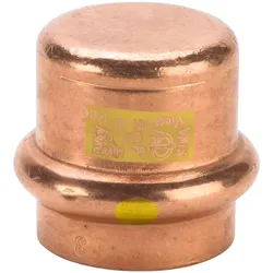 Viega, Rohrverbindungstechnik, GmbH & Co.KG Verschlusskappe Profipress G Kupfer mit SC-Contur 35mm (Verschlusskappe)