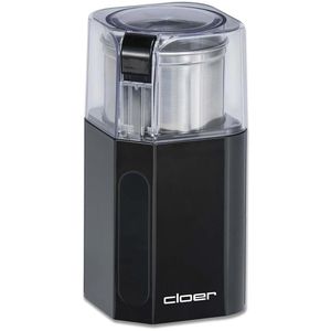 Cloer Kaffeemühle 7580, elektrisch, schwarz, Edelstahl-Schlagmesser, Füllmenge 70g