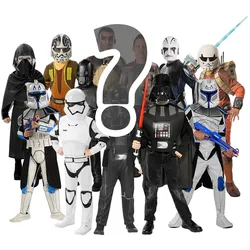 Rubies Star Wars Mystery Box für Kinder mit 3 Kostümen (104, 98)