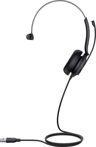 Yealink UH35 Mono UC On Ear Headset kabelgebunden Schwarz Telefon