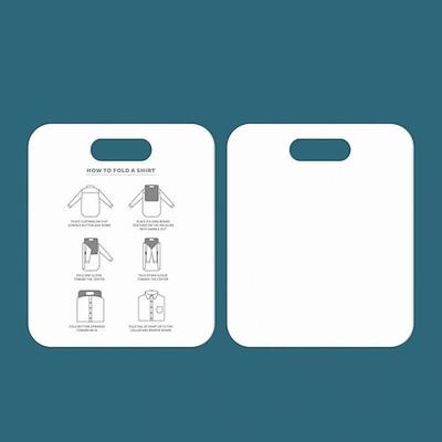 Faltbrett für Kleidung, Bügelbrett für T-Shirts, Kleiderbrett, schnelles Faltbrett, praktisches Stapelbrett