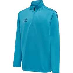 hummel Core XK 1/2-Zip Sweatshirt Kinder blue danube 152