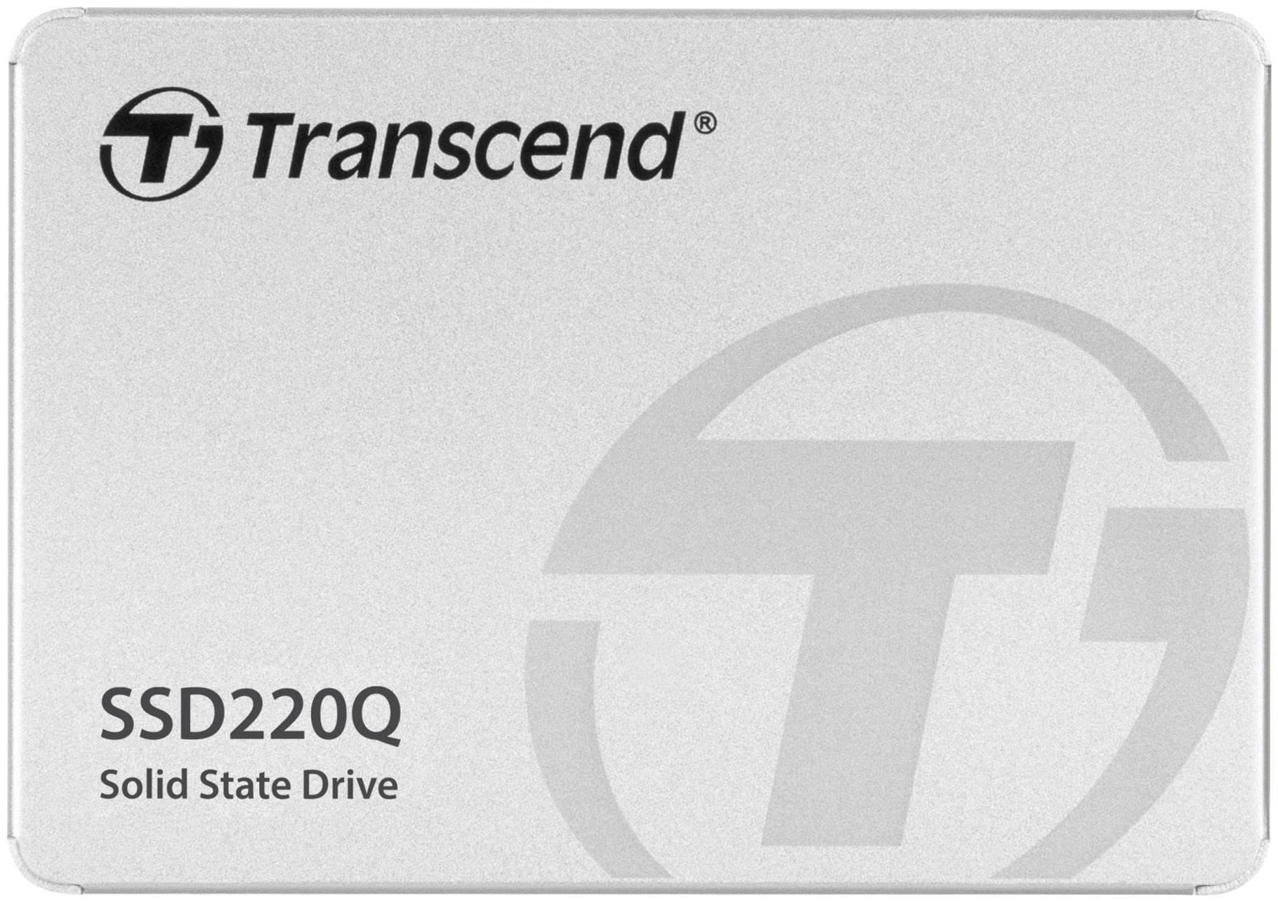 Transcend 220Q 550GB SSD QLC 6.35cm SATA3 TS500GSSD220Q