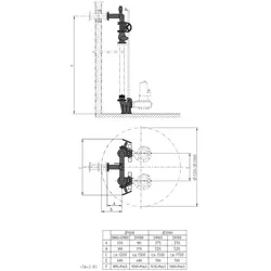 Jung Pumpen S-Zubehör Armaturen Dn100 F. Pe D1500 JP48943