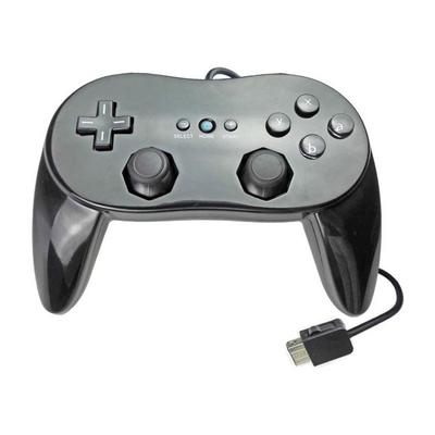 Premium Wii Classic Wired Controller Nintendo Wii Game Controller For Retro Gaming black