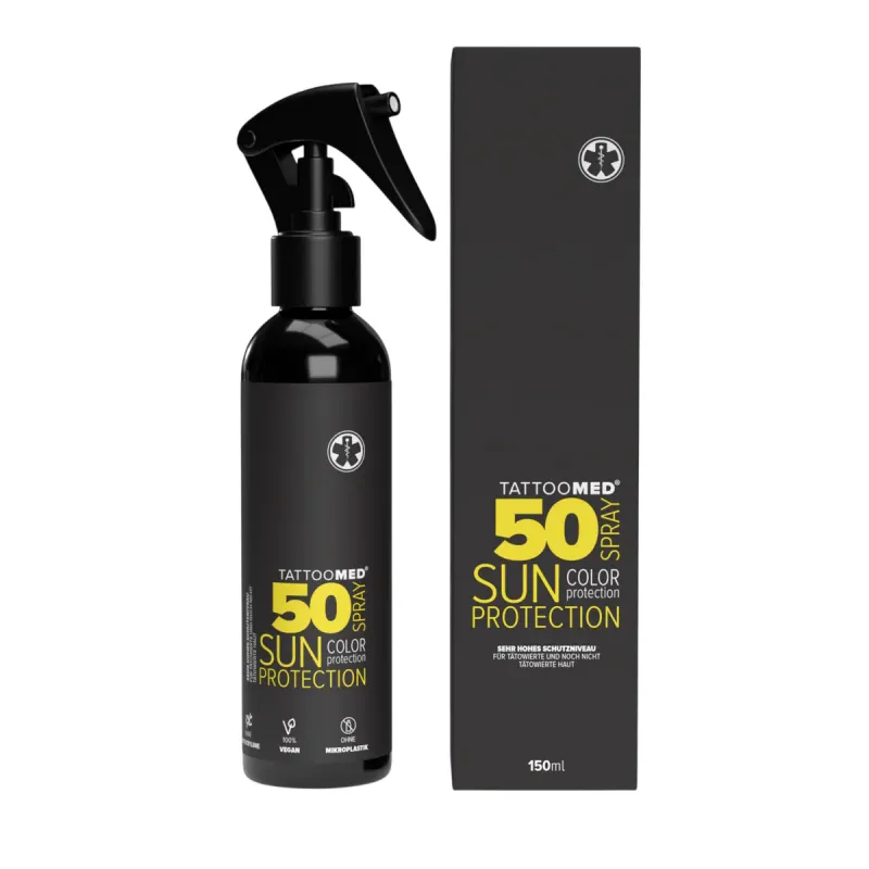 TattooMed GmbH TattooMed sun protection LSF 50 Spray (150 ml) 4260325253765