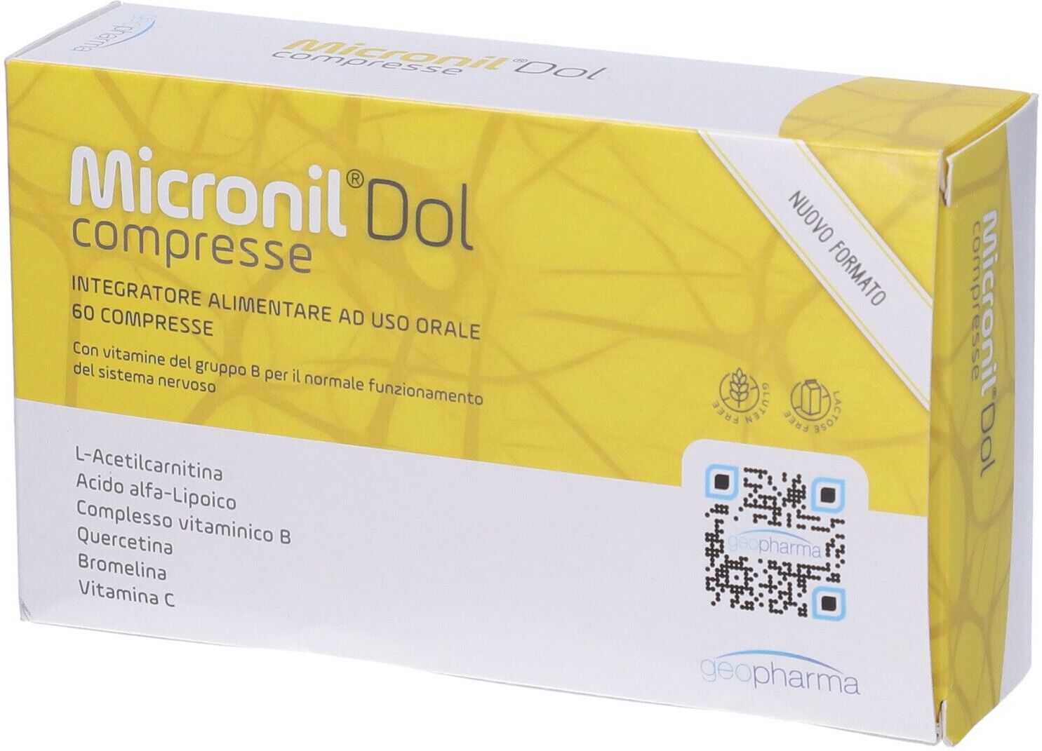 DOC NUTRA Srl Micronil Dol, 60 Compresse