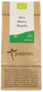 Josenea Bio Anis Infusão Menta Alcaçuz Mirtilo 10 Infusões