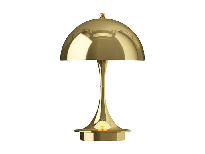 Louis Poulsen Panthella 160 Portable v3 tafellamp Brass metallised
