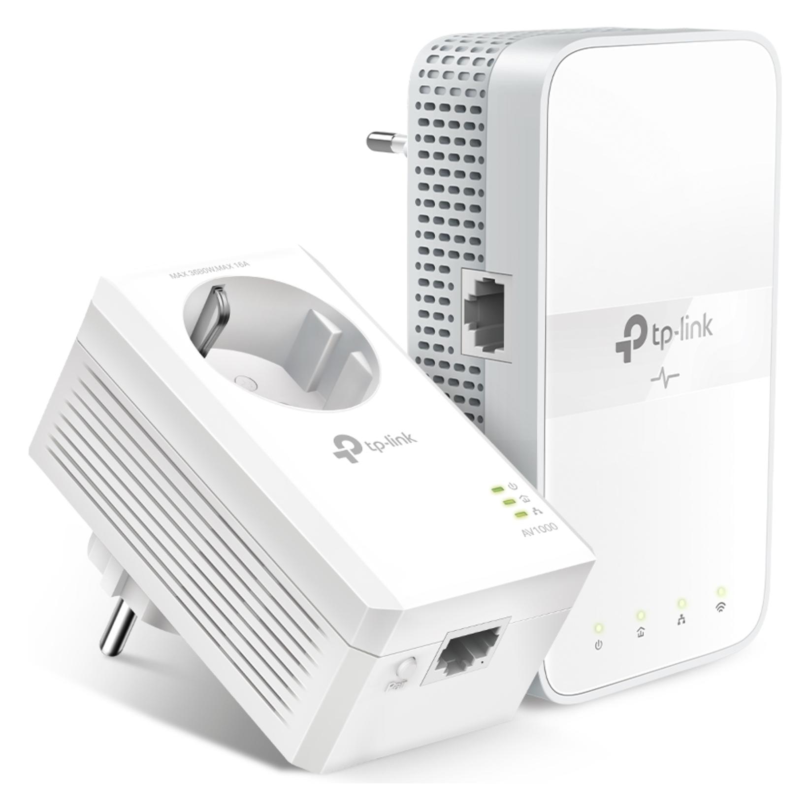 TP-Link TP-Link TL-WPA7617 KIT AC1200 AV1000 Gigabit WLAN Powerline Adapter Kit mit Steckdose (1200 Mbit/s) (TL-WPA7617 KIT)