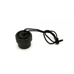 M&M Gewindekappe 1. Stufe schwarz