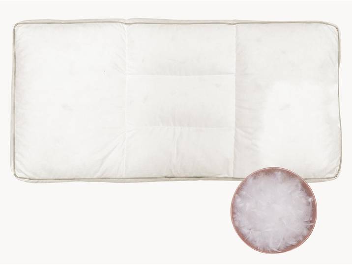Daunen-Nackenstützkissen Ansara-Ergo - Schnäppchen 2092-07450 - 40x80 cm