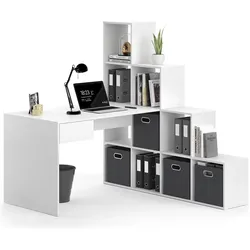 Vicco, Schreibtisch, Sarah (139 x 142 x 143 cm)