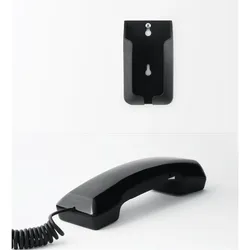 Doro 901c - Analoges Telefon - Kabelgebundenes Mobilteil - Schwarz, Telefon, Schwarz