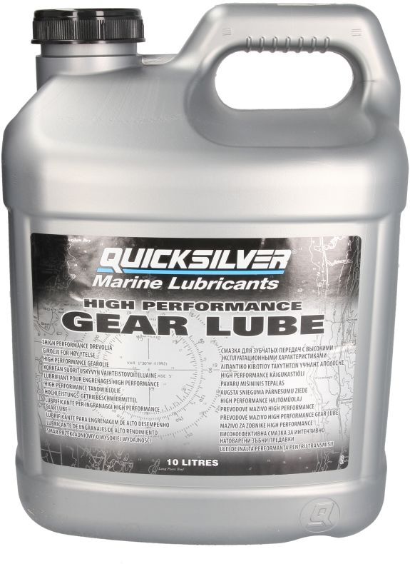 Getriebeöl QUICKSILVER 858065QB1 High Performance Gear Lube 10L