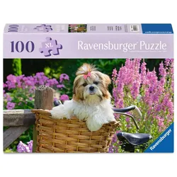 Ravensburger Puzzle - Erwachsenenpuzzle 100 XL-Teile - Süßer kleiner Hund