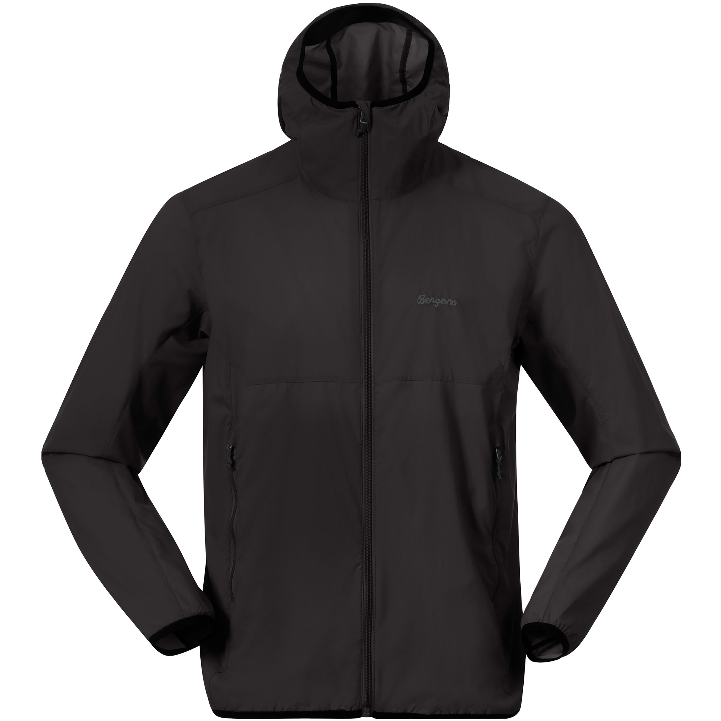 Bergans Vaagaa Windbreaker Herren Windbreaker schwarz Größe L Trekking Widerstandsfähig Wasserabweisend