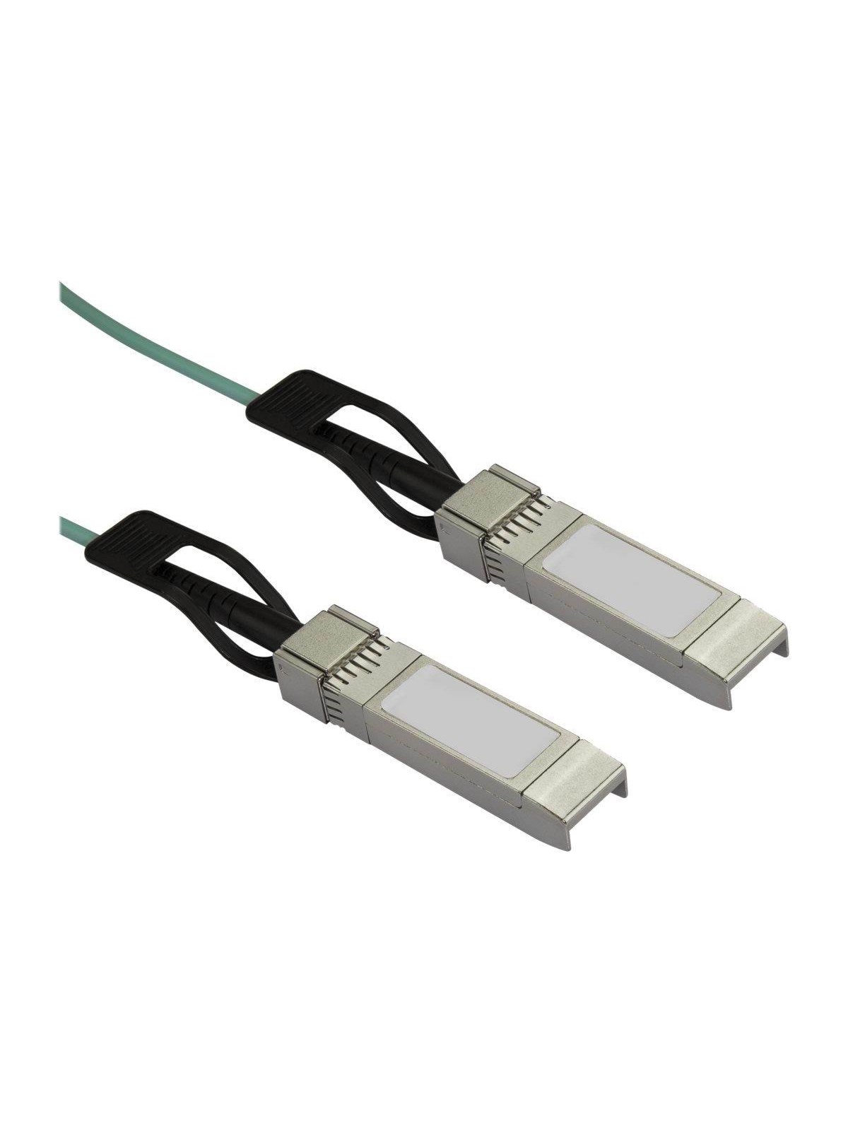 StarTech.com Cisco SFP-10G-AOC5M Comp. SFP+ AOC Fiber Cable - 5 m (16.4 ft) - 10GBase direct attach cable - 5 m - black - Schwarz - 5m