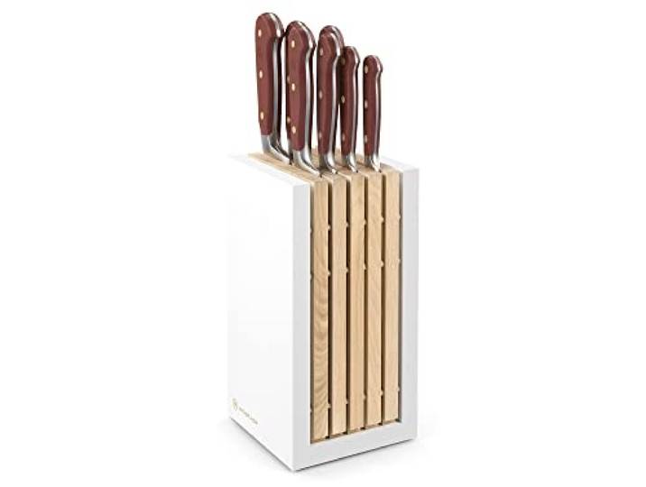 WÜSTHOF Classic Messerblock mit 7 Messern, Tasty Sumac (Dunkel-Rot)