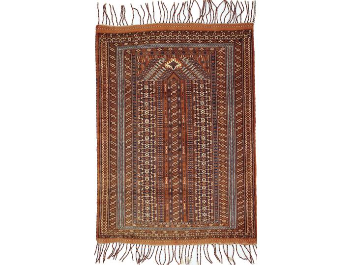 Turkaman Limited Teppich 103x136 Handgeknüpft Orientteppich Perserteppich Wolle