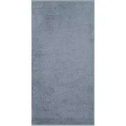 Villeroy & Boch Handtuch - One, Walkfrottier, Handtuch, Baumwolle Grau-Blau / 50x100 cm