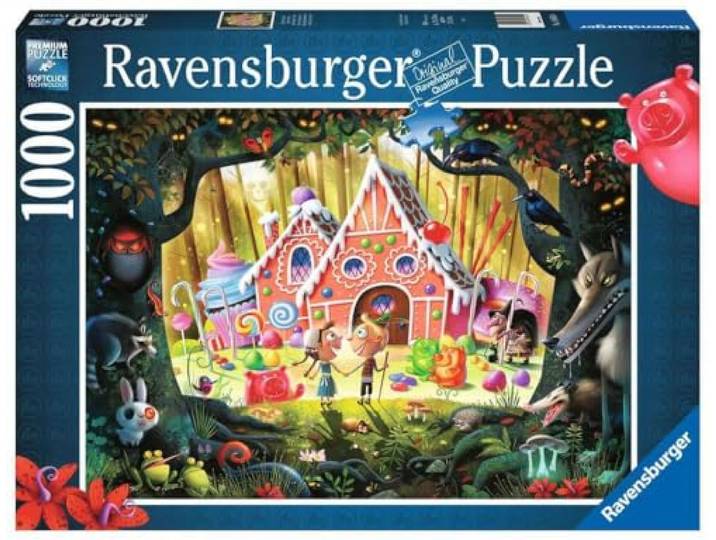 Ravensburger Puzzle 16950 - Hänsel und Gretel - 1000 Teile Puzzle für Erwachsene und Kinder ab 14 Jahren