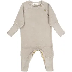 Sterntaler Safari Strickoverall mit Mitwachsbündchen, beige, 86