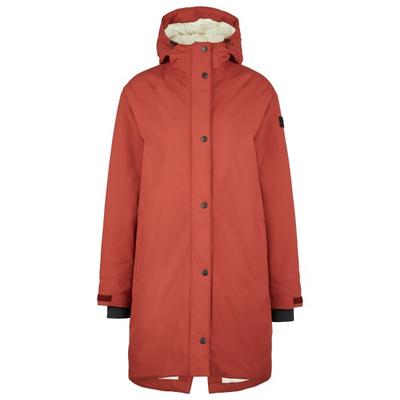 Stoic - Women's Mountainwool MMXX UppsalaSt. Oversized Coa - Mantel Gr S rot
