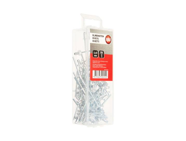 Ayce Blindnieten 4 x 8 mm 100 Stück