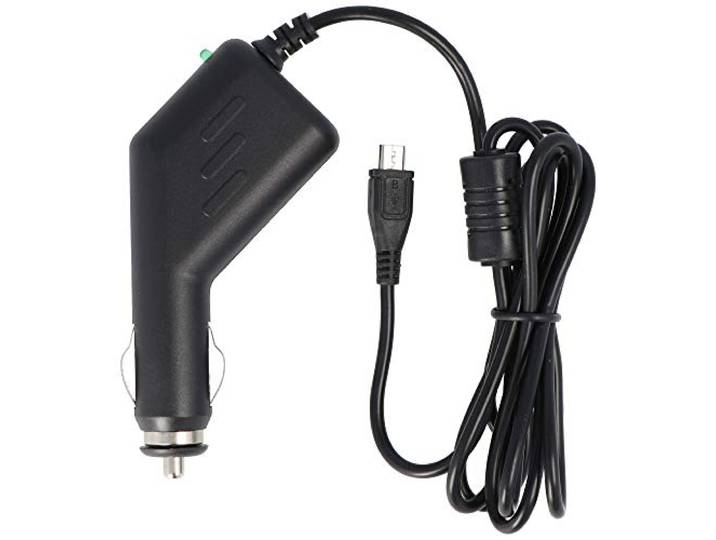 AccuCell Autolader Micro-USB met TMC-antenne, 2A laadstroom