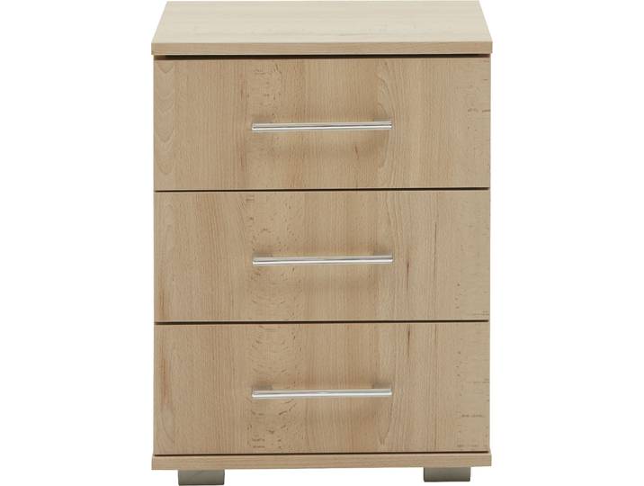 Nachtkommode PRIESS Lindau , braun (edelbuchefarben), B:41cm H:54cm T:38cm, Holzwerkstoff, Sideboards, Nachtkommode