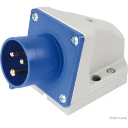 HERTH&BUSS Stecker, 3-polig, 16 A blau - 51307024 - blau