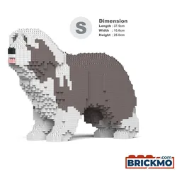 JEKCA Bricks Bearded Collie 01-M02 ST19PT54-M02