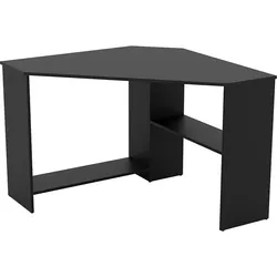 SCHREIBTISCH SPAZIO 80x80x73 cm Bürotisch Computertisch, Schwarz