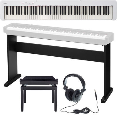 Casio CDP-S110 WH Deluxe Bundle Blanc