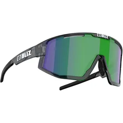 Bliz, Unisex, Sportbrille, Fusion (Crystal Black, Brown, Green), Schwarz, Grün, Braun