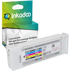 Inkadoo, Druckerpatrone, Druckerpatronen kompatibel zu Epson C13T694400 / T6944 Tintenpatrone, gelb Gelb (Y)