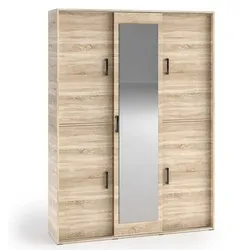 GARDEROBENSCHRANK BENVENO 150/21040 Modern Garderobenschrank Sonoma Eiche