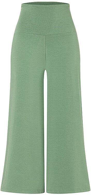 SPIRIT OF OM Damen Yoga Hose Culotte Devi grün   XS W