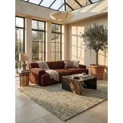 Teppich Wollmischung Grün 80 x 150 cm - MEDWAY   Kadima Design