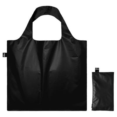 METALLIC Schwarze Tasche mit Zipp-Tasche