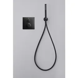 Ideal Standard Ceratherm C100 Einzel-Thermostat A6956XG Unterputz, Bausatz 2, silk black