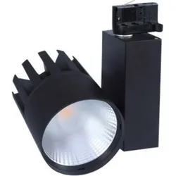 Opple LED-Stromschienen-Strahler "PERFOMER 3C" 45W 930 36°  Schwarz