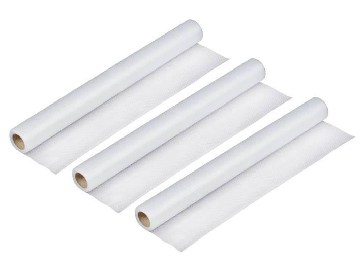 Schubladenmatte WENKO Modell transparent , transparent, B:50cm T:150cm, Kunststoff, Schubladeneinsätze, Schubladenmatte
