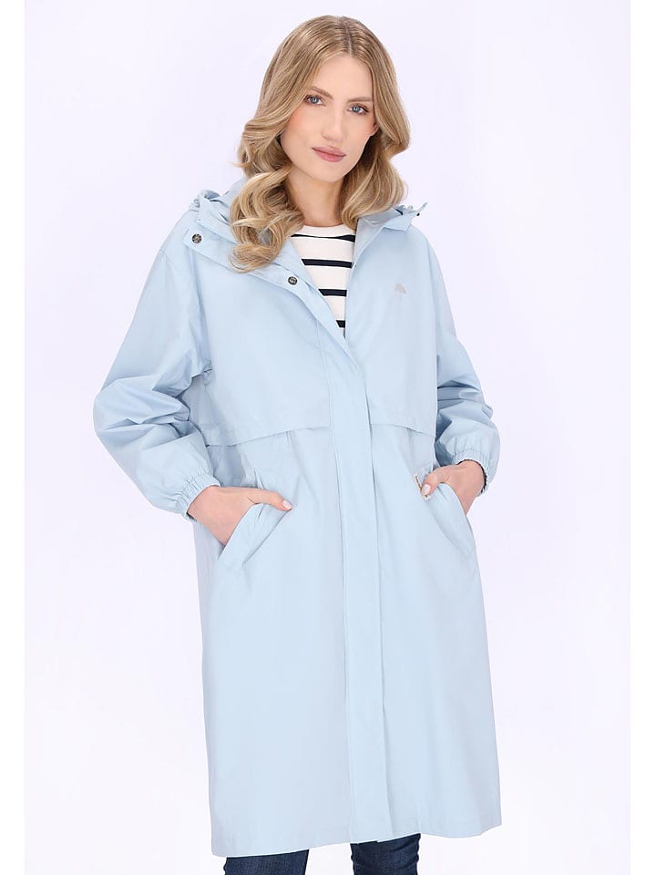 Schmuddelwedda Parka in Hellblau - XS