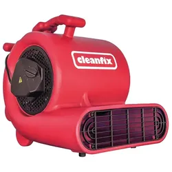 Bautrockner Cleanfix Hurrican rot Verkürzt die Trocknungszeit von gereinigten Flächen