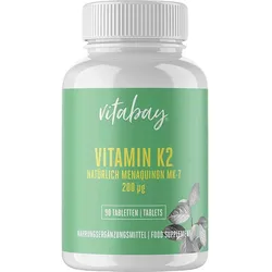 Vitamin K2 200 Mcg Mk-7 Vegan Hochdosiert 90 ST